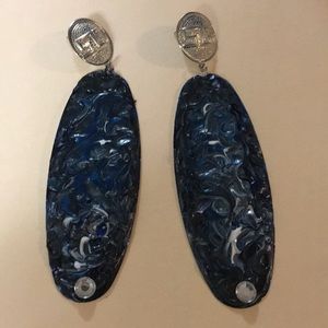 Hand painted earrings